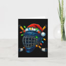 Search for hockey christmas cards Unique