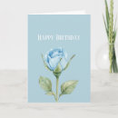 Search for blue rose birthday cards Pretty