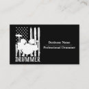 Search for drummer business cards Drums