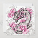 Search for oriental cards chinese dragon