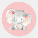 Search for pink elephant stickers Birthday party