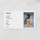 Search for german shepherd business cards Rescue