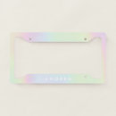 Search for classy license plate frames Minimalist