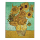 Search for vincent van gogh sunflowers puzzles Still life