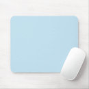 Search for solid light blue mousepads Plain color