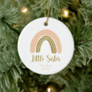 Search for rainbow baby ornaments Colorful