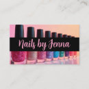 Search for nail polish bottle business cards Pedicure