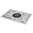 Search for decorative cutting boards Typography