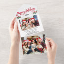 Search for 2 photo christmas cards Brush script