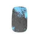 Search for purple marble nail art Black