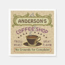 Search for coffee napkins Cafe