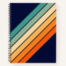 Search for graph paper notebooks Retro stripes