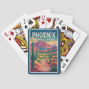 Search for arizona playing cards Retro vintage travel