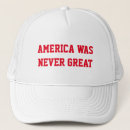Search for america was never great hats Make