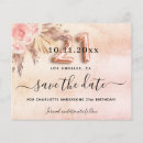 Search for 21st birthday save the dates For her