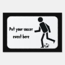 Search for football player outdoor signs Soccer