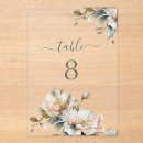 Search for acrylic table cards Elegant
