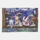 Search for funny christmas kitchen towels Cute