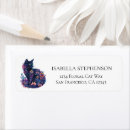 Search for black cat return address labels Animal