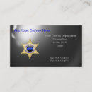 Search for deputy sheriff business cards Thin blue line