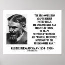 Search for george bernard shaw posters Quote