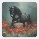 Search for black stallion stickers Friesian
