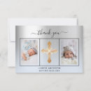 Search for blue and silver thank you cards Baptism