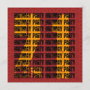 Search for black and gold 21st birthday invitations 21 years