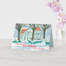Search for real estate holiday cards Snowman