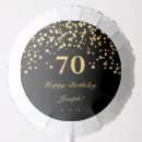 Search for black and gold balloons Simple