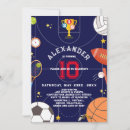 Search for boys 8th birthday invitations Soccer