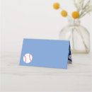 Search for baseball place cards Blue