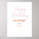 Search for happy birthday posters Calligraphy typography elegant