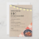 Search for bbq rehearsal dinner invitations Summer