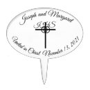 Search for wedding cake toppers Black and white