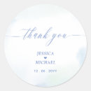 Search for engagement thank you stickers Rehearsal dinner
