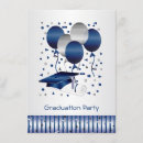 Search for silver and blue graduation invitations Graduate