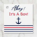 Search for nautical favor tags Ahoy