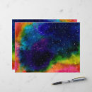 Search for galaxy stationery paper Rainbow