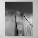 Search for golden gate bridge posters Black and white