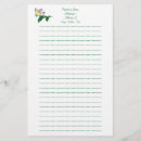 Search for butterflies stationery paper Lined
