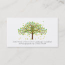 Search for fall business cards Falling leaves