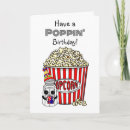Search for popcorn birthday cards Pun