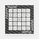 Search for black and white stripes napkins Funny