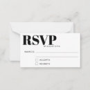Search for number of guests rsvp cards Modern