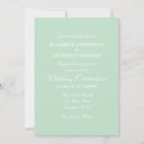 Search for mint green wedding invitations Simple