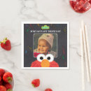 Search for elmo napkins Playful elmo design