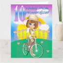 Search for granddaughters 10th birthday cards Happy