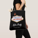 Search for las vegas tote bags Black