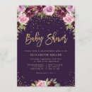Search for purple baby shower invitations Lavender